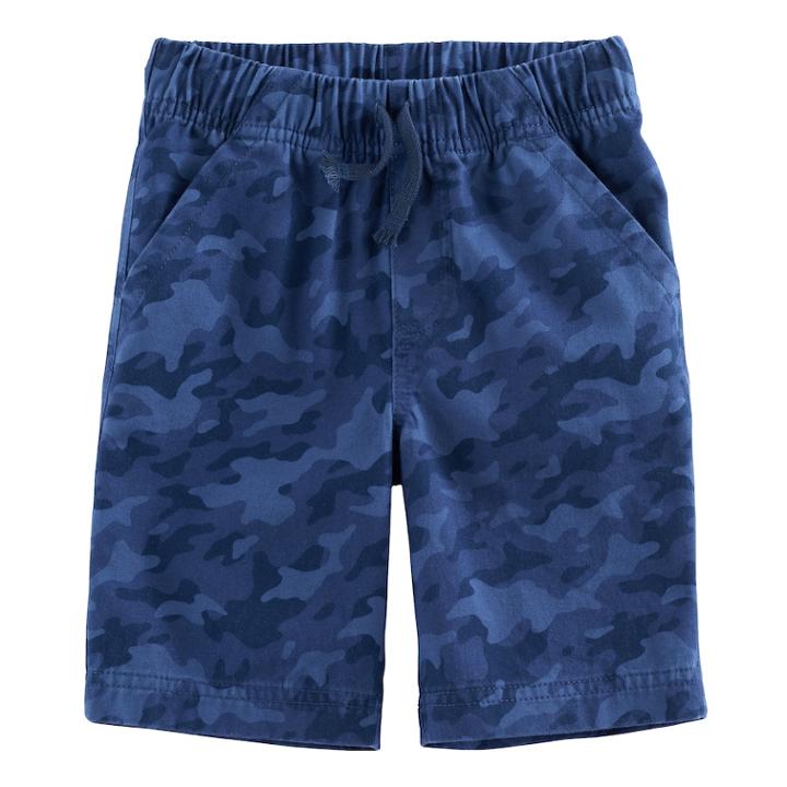 Boys 4-10 Jumping Beans&reg; Camouflaged Pull On Shorts, Size: 4, Blue