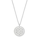 Apt. 9&reg; Openwork Medallion Pendant Necklace, Women's, Silver