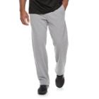 Big & Tall Tek Gear&reg; Soft Fleece Athletic Pants, Men's, Size: Xxl Tall, Light Grey