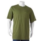 Big & Tall Champion Solid Pocket Tee, Men's, Size: Xl Tall, Green Oth