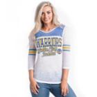 Women's Golden State Warriors Athletic Burnout Tee, Size: Small, White