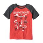 Boys 4-10 Jumping Beans&reg; My Many Moods Skulls Graphic Tee, Boy's, Size: 4, Med Red