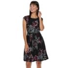 Women's Elle&trade; Seamed Fit & Flare Dress, Size: Xl, Oxford