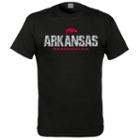 Men's Arkansas Razorbacks Digital Machine Tee, Size: Large, Black