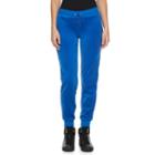 Women's Juicy Couture Solid Velour Jogger Pants, Size: Xs, Blue (navy)