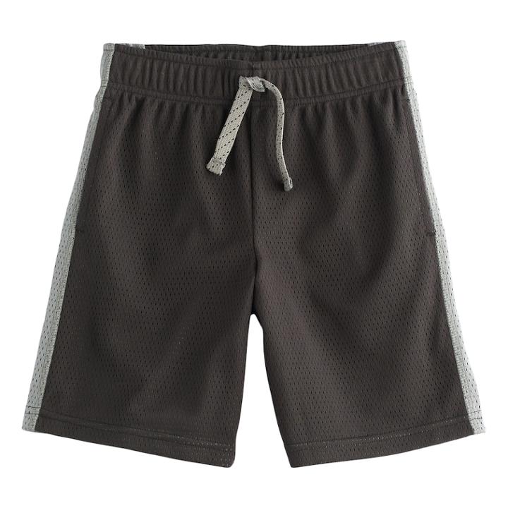 Boys 4-10 Jumping Beans&reg; Mesh Shorts, Size: 5, Black