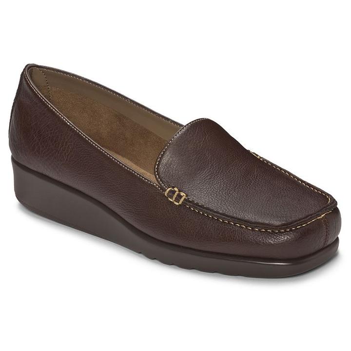 A2 By Aerosoles Gondola Stitch 'n Turn Women's Loafers, Size: 7.5, Brown