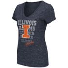 Women's Illinois Fighting Illini Delorean Tee, Size: Small, Med Orange