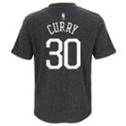 Boys 8-20 Golden State Warriors Stephen Curry Player Name & Number Replica Tee, Size: Xl 18-20, Dark Grey