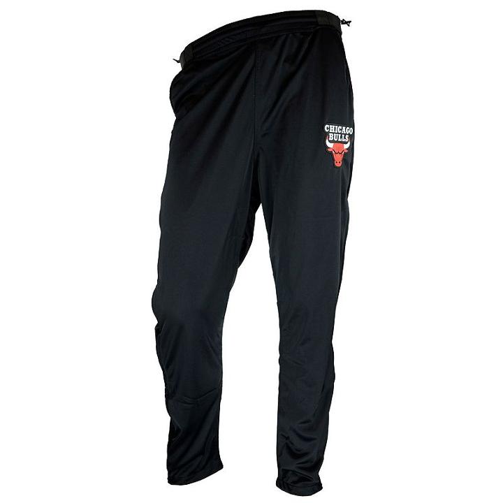 Men's Zipway Chicago Bulls Tricot Pants, Size: Large, Black