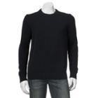 Big & Tall Croft & Barrow&reg; Classic-fit 5gg Crewneck Sweater, Men's, Size: 3xb, Black