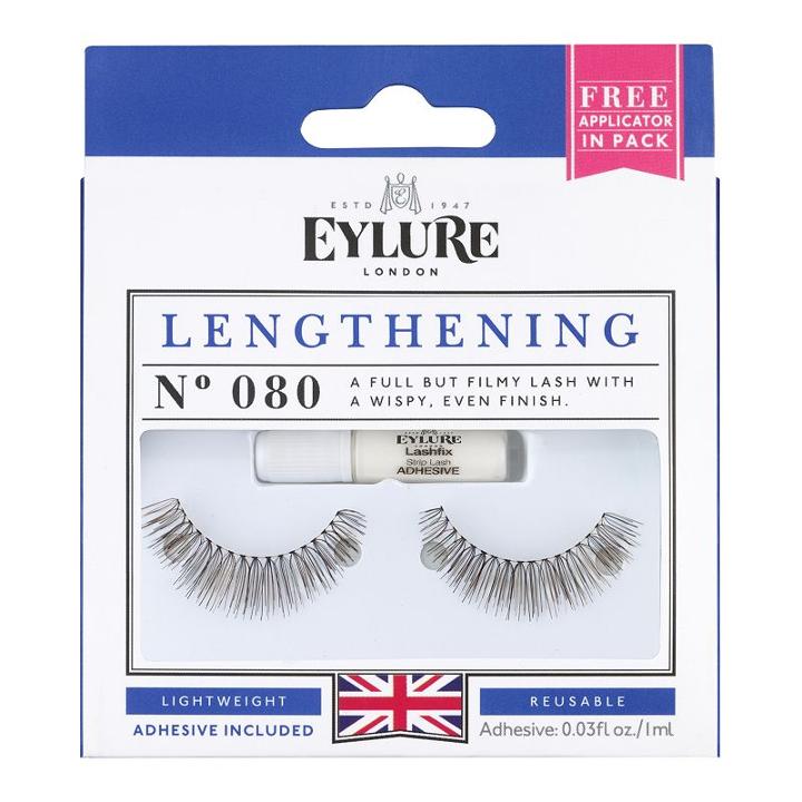 Eylure Naturalites 080 Super Full False Eyelashes, Black