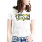 Women's Levi's&reg; Camo Logo Tee, Size: Large, White