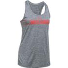 Women's Under Armour Tech Twist Graphic Tank, Size: Medium, Grey Other