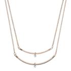 Lc Lauren Conrad Curved Bar Layered Necklace, Women's, Multicolor