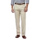 Men's Haggar Premium No Iron Khaki Stretch Classic-fit Flat-front Pants, Size: 34x34, White Oth