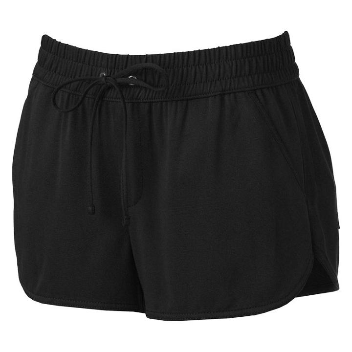 Juniors' So&reg; Dolphin Hem Twill Shortie Shorts, Girl's, Size: Medium, Oxford