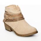 So&reg; Redbud Women's Ankle Boots, Size: Medium (9), Lt Beige