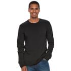 Men's Sonoma Goods For Life&trade; Flexwear Pocket Tee, Size: Xl, Black