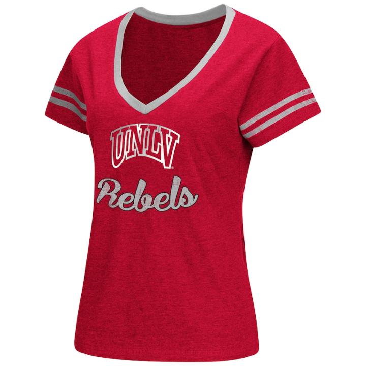 Women's Colosseum Unlv Rebels Dual Blend Tee, Size: Large, Dark Green