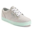 Vans Winston Girls' Skate Shoes, Girl's, Size: 1, Med Grey