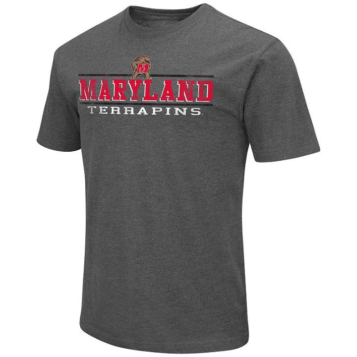 Men's Campus Heritage Maryland Terrapins Game Day Tee, Size: Xxl, Red Other