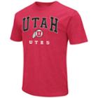 Men's Campus Heritage Utah Utes Team Color Tee, Size: Xxl, Red