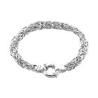 Sterling Silver Byzantine Chain Bracelet, Women's, Size: 7.5