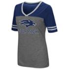 Women's Campus Heritage Nevada Wolf Pack Varsity Tee, Size: Small, Med Grey