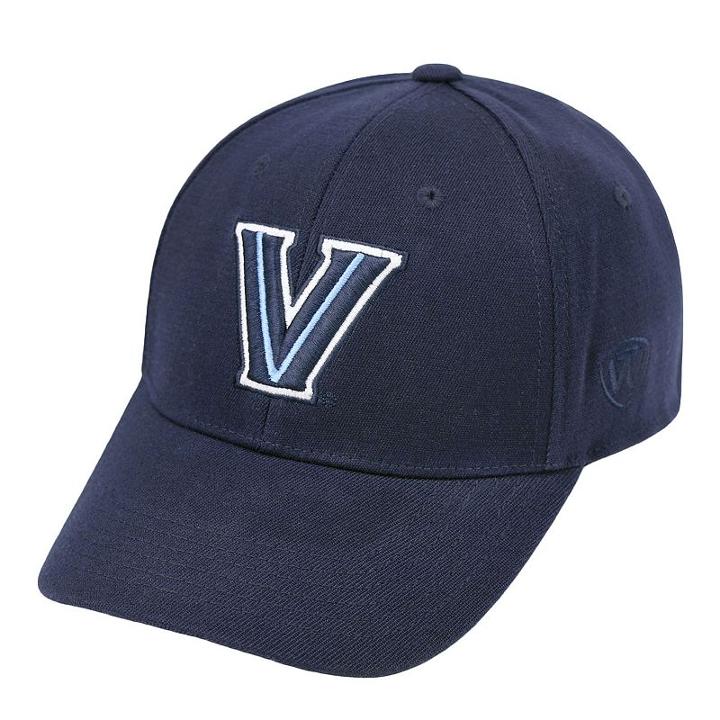 Adult Top Of The World Villanova Wildcats Premium Collection One-fit Cap, Men's, Blue (navy)