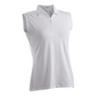 Plus Size Nancy Lopez Grace Sleeveless Golf Polo, Women's, Size: 3xl, White