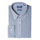 Men's Nick Dunn Stretch Modern-fit Dress Shirt, Size: 2xlt 36/37, Blue (navy)
