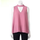 Juniors' My Michelle Choker Tank, Girl's, Size: Xl, Med Purple