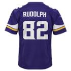 Boys 8-20 Nike Minnesota Vikings Kyle Rudolph Game Nfl Replica Jersey, Size: S 8, Purple