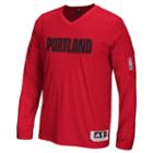 Men's Adidas Portland Trail Blazers On Court Tee, Size: Xxl, Red