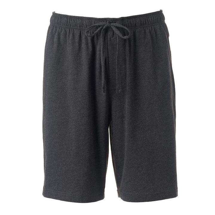 Big & Tall Croft & Barrow&reg; Solid Knit Jams Shorts, Men's, Size: 3xb, Dark Grey