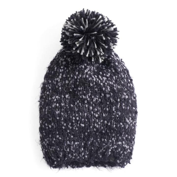 Women's Cuddl Duds Knit Pom Pom Beanie, Oxford