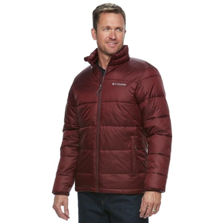 Big & Tall Columbia Rapid Excursion Thermal Coil Puffer Jacket, Men's, Size: Xxl Tall, Brt Purple