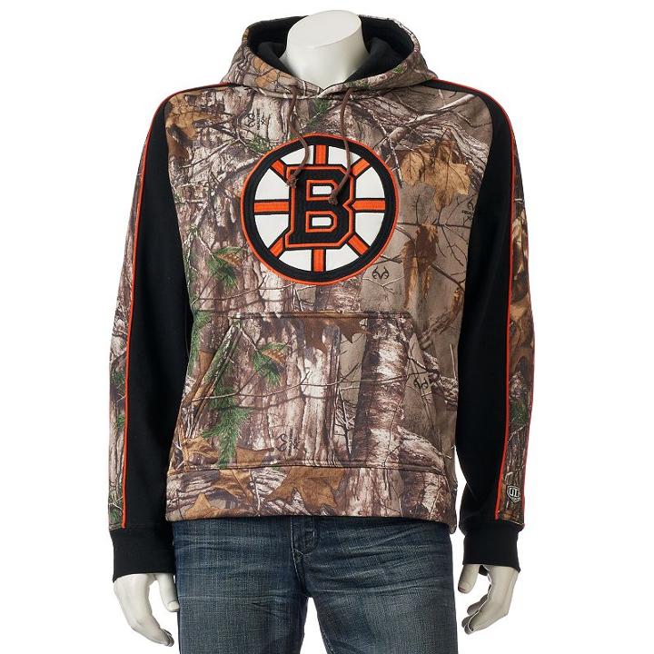 Men's Old Time Hockey Boston Bruins Decoy Fleece Hoodie, Size: Xl, Multicolor