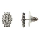 Simply Vera Vera Wang Simulated Stone Button Stud Earrings, Women's, Black