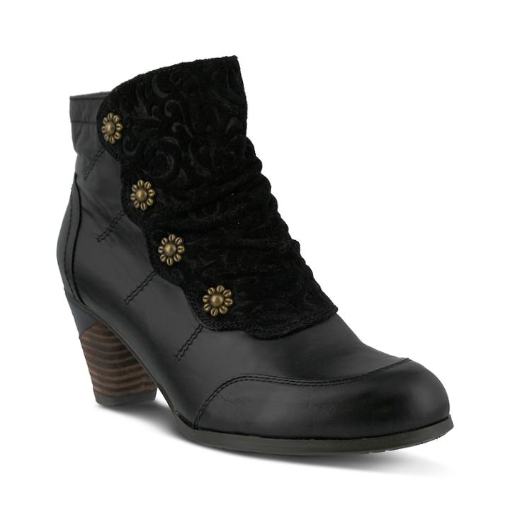 L'artiste By Spring Step Belgard Women's Ankle Boots, Size: 41, Black