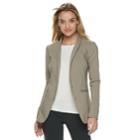 Women's Apt. 9&reg; Long Blazer, Size: Medium, Dark Beige