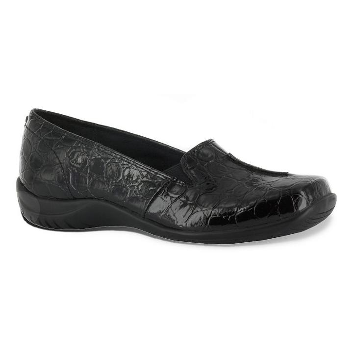 Easy Street Purpose Women's Slip-on Shoes, Size: 6 N, Black