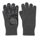 Men's Apt. 9&reg; Knit Gloves, Size: Medium/large, Dark Grey