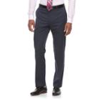 Men's Apt. 9&reg; Slim-fit Stretch Flat-front Suit Pants, Size: 32x30, Blue (navy)