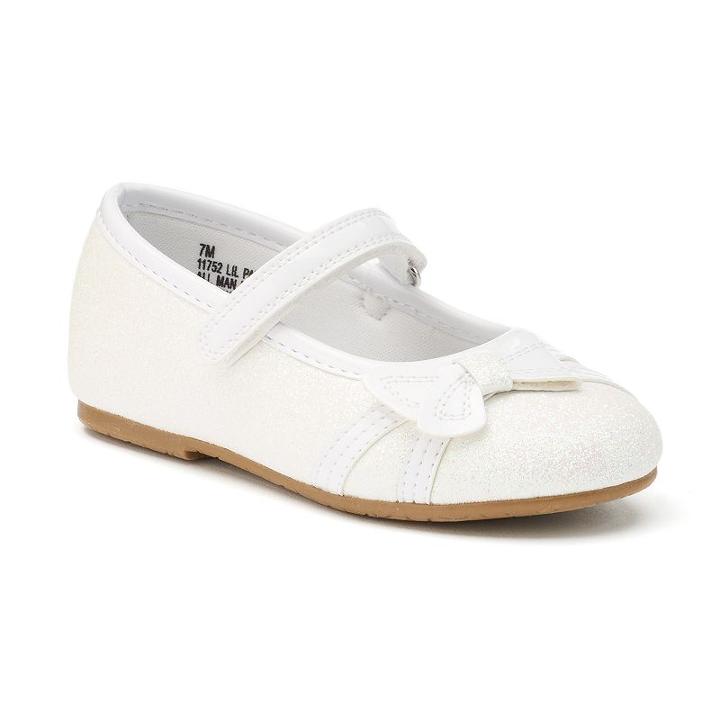 Rachel Shoes Lil Paulina Toddler Girls' Mary Jane Shoes, Girl's, Size: 10 T, White Oth