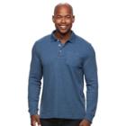 Men's Croft & Barrow&reg; Classic-fit Stretch Interlock Polo, Size: Xxl, Dark Blue