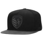 Adult Adidas Sporting Kansas City Structured Adjustable Cap, Black