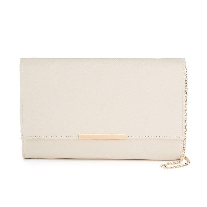 Gunne Sax By Jessica Mcclintock Nora Large Clutch, Women's, Beige Oth