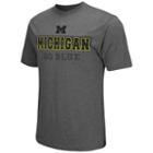 Men's Colosseum Michigan Wolverines Prism Tee, Size: Xxl, Blue (navy)